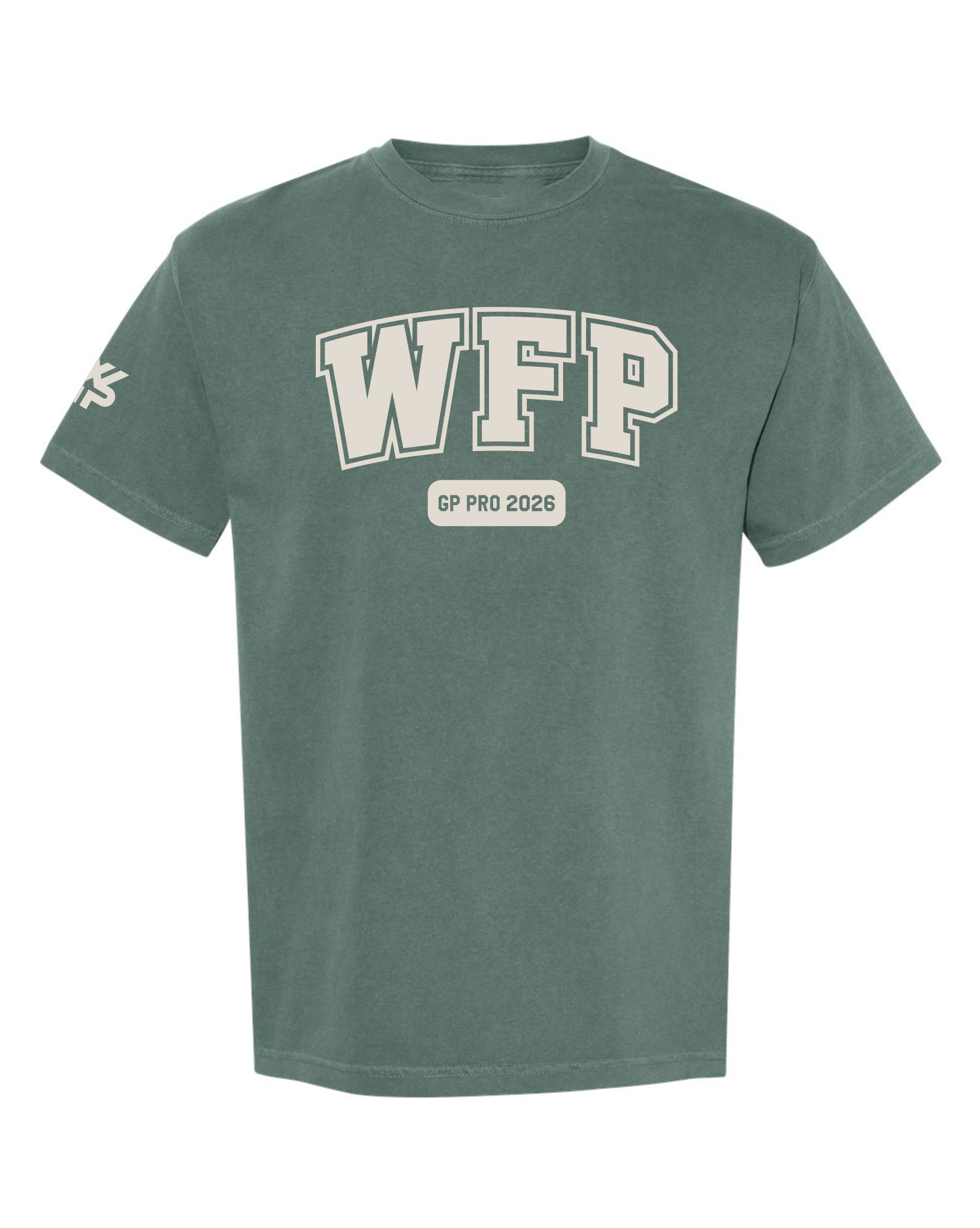 WFP Grand Park Pro Varsity Lifestyle Tee- Blue Spruce (PREORDER ONLY-WON'T SHIP UNTIL September 14th, Pre-Orders close September 2nd, 2026 11:59 PM EST)