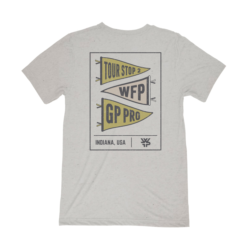 WFP Grand Park Pro Flag Triblend Tee- Oatmeal (PREORDER ONLY-WON'T SHIP UNTIL September 14th, Pre-Orders close September 2nd, 2026 11:59 PM EST)