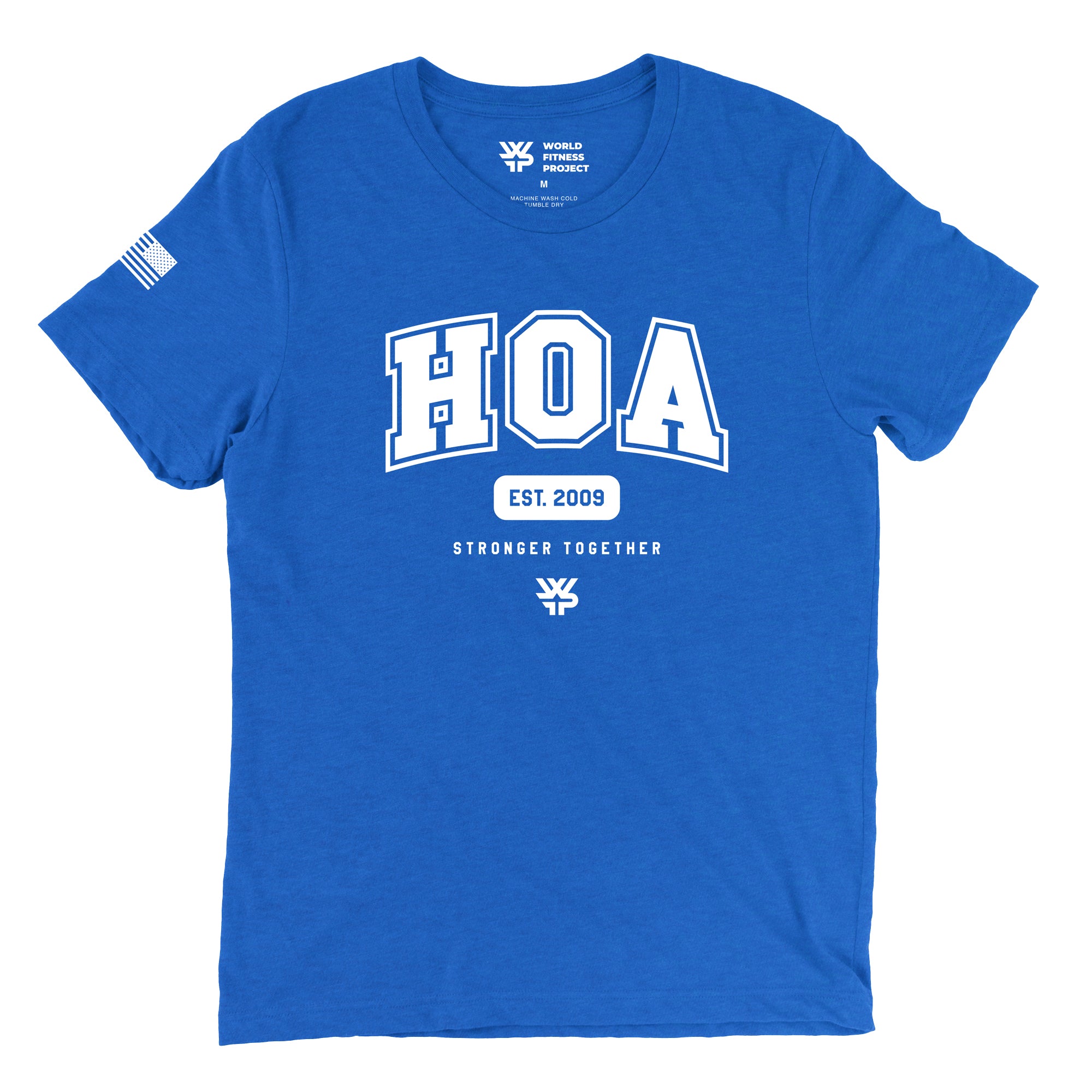 WFP x HOA Solid Unisex Triblend Tee- True Royal (PREORDER ONLY-WON'T SHIP UNTIL September 14th, Pre-Orders close September 2nd, 2026 11:59 PM EST)
