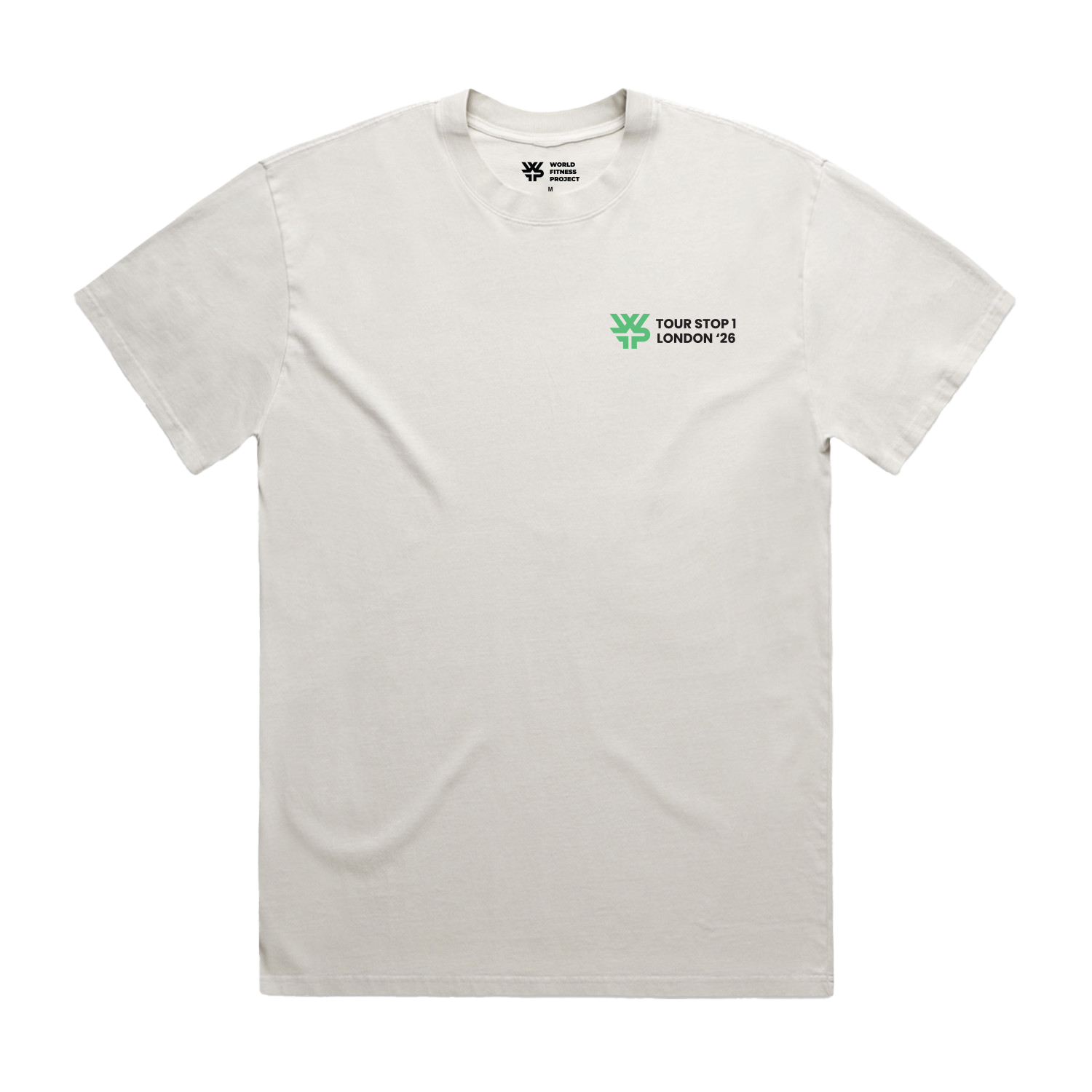 WFP London Pro Tower Bridge Heavy Faded Tee- Bone