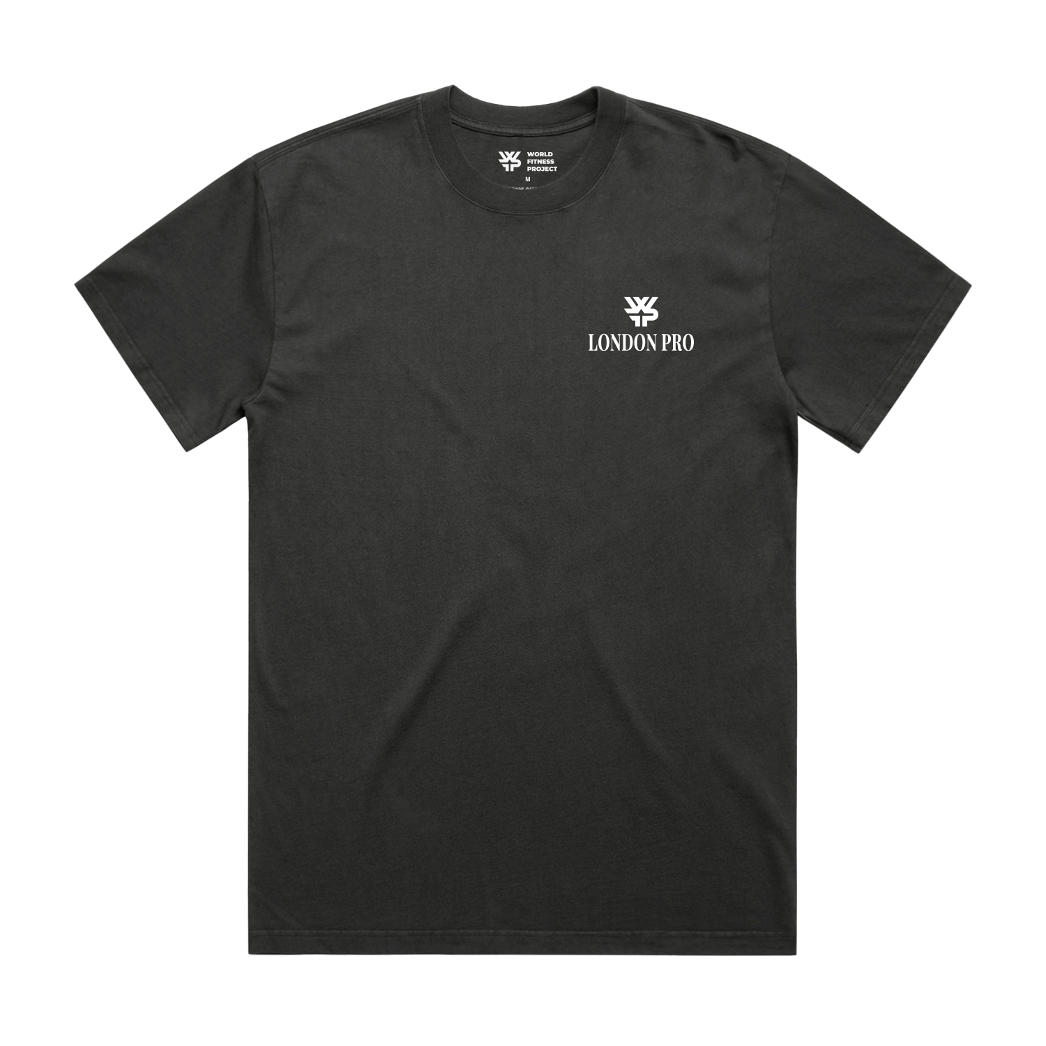 WFP London Pro Heavy Faded Tee- Coal