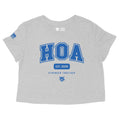 WFP x HOA Crop Tee- White  (PREORDER ONLY-WON'T SHIP UNTIL September 14th, Pre-Orders close September 2nd, 2026 11:59 PM EST)
