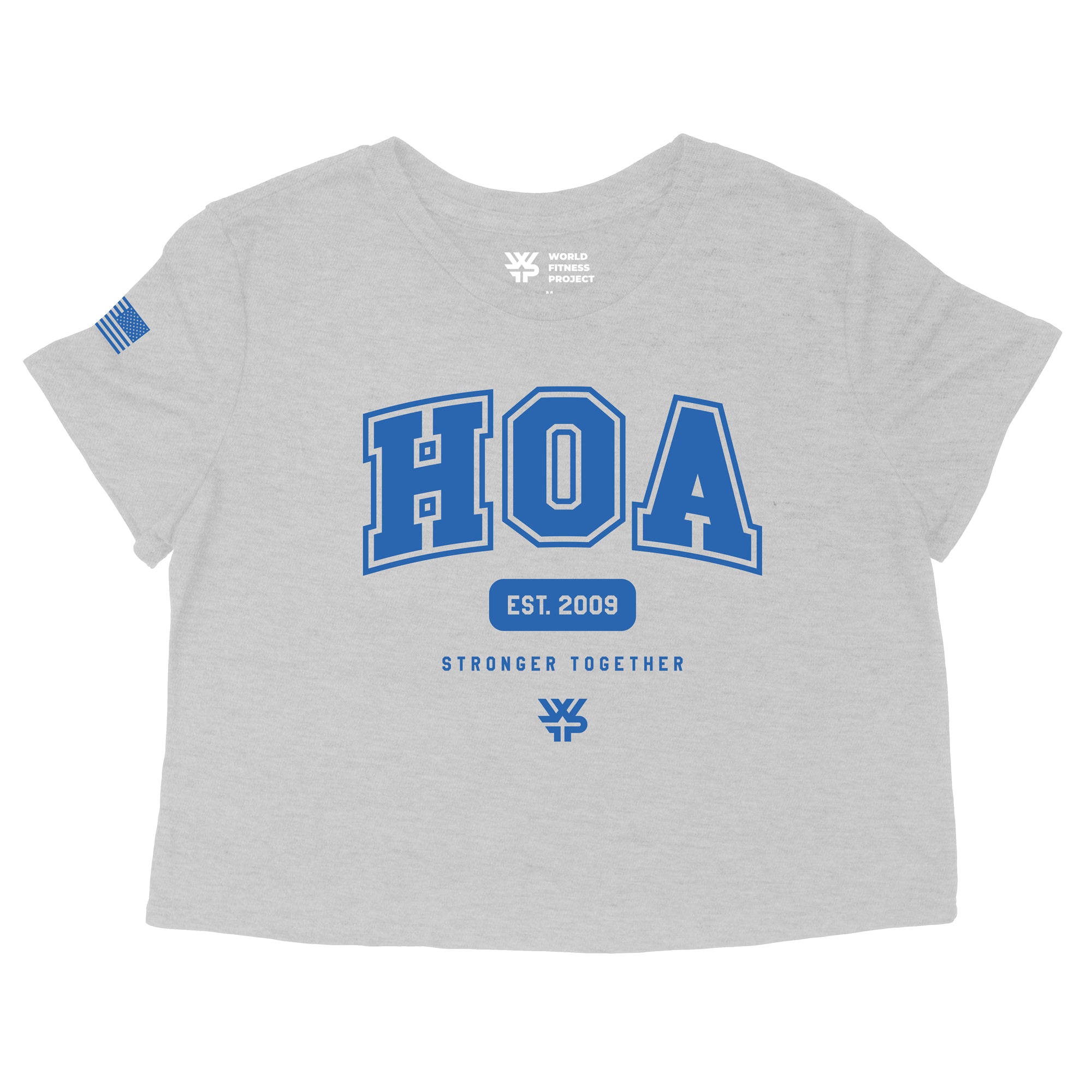 WFP x HOA Crop Tee- White  (PREORDER ONLY-WON'T SHIP UNTIL September 14th, Pre-Orders close September 2nd, 2026 11:59 PM EST)