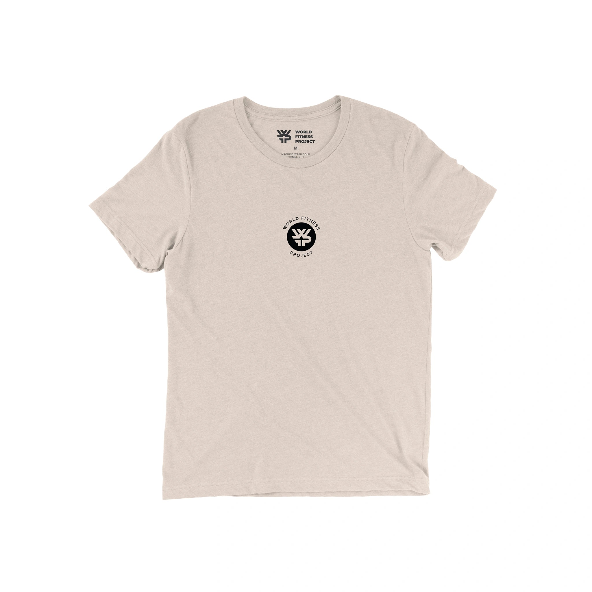 WFP Circle Triblend Tee - Cement