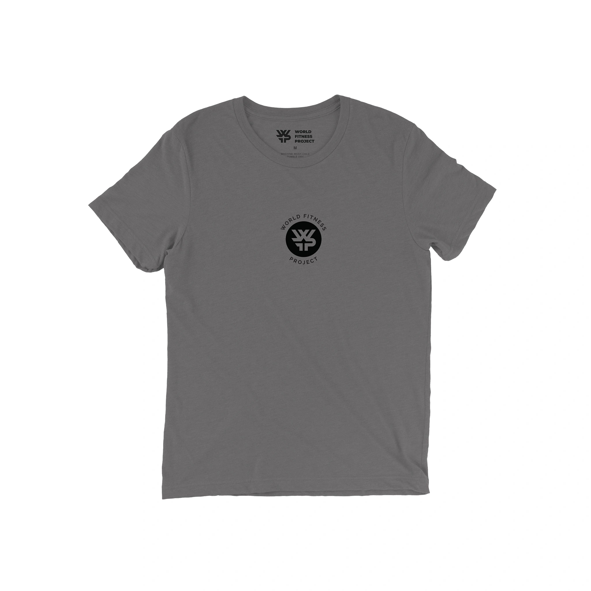 WFP Circle Triblend Unisex Tee - Solid Asphalt